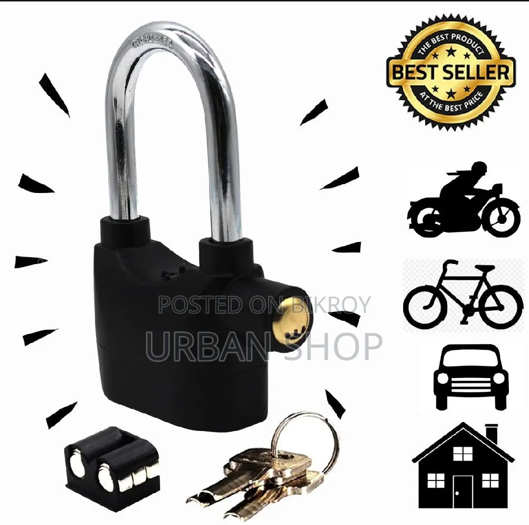 Digital Security Alarm Lock | Anti-theft Motion Sensor