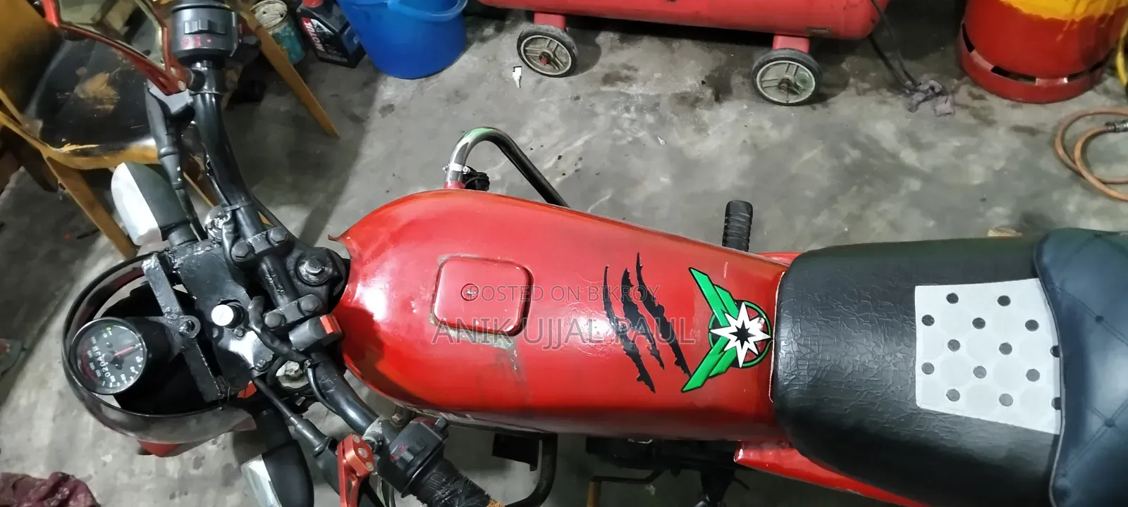 Bajaj Boxer 100 2009 Red