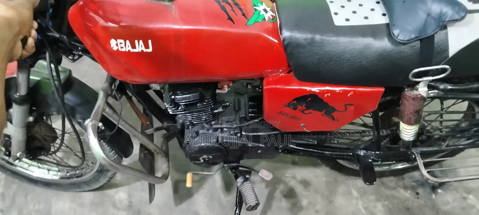 Bajaj Boxer 100 2009 Red
