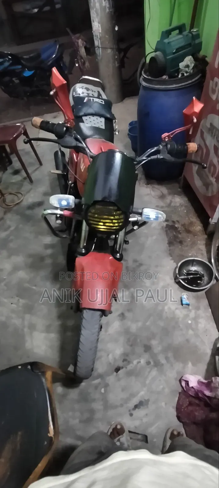 Bajaj Boxer 100 2009 Red