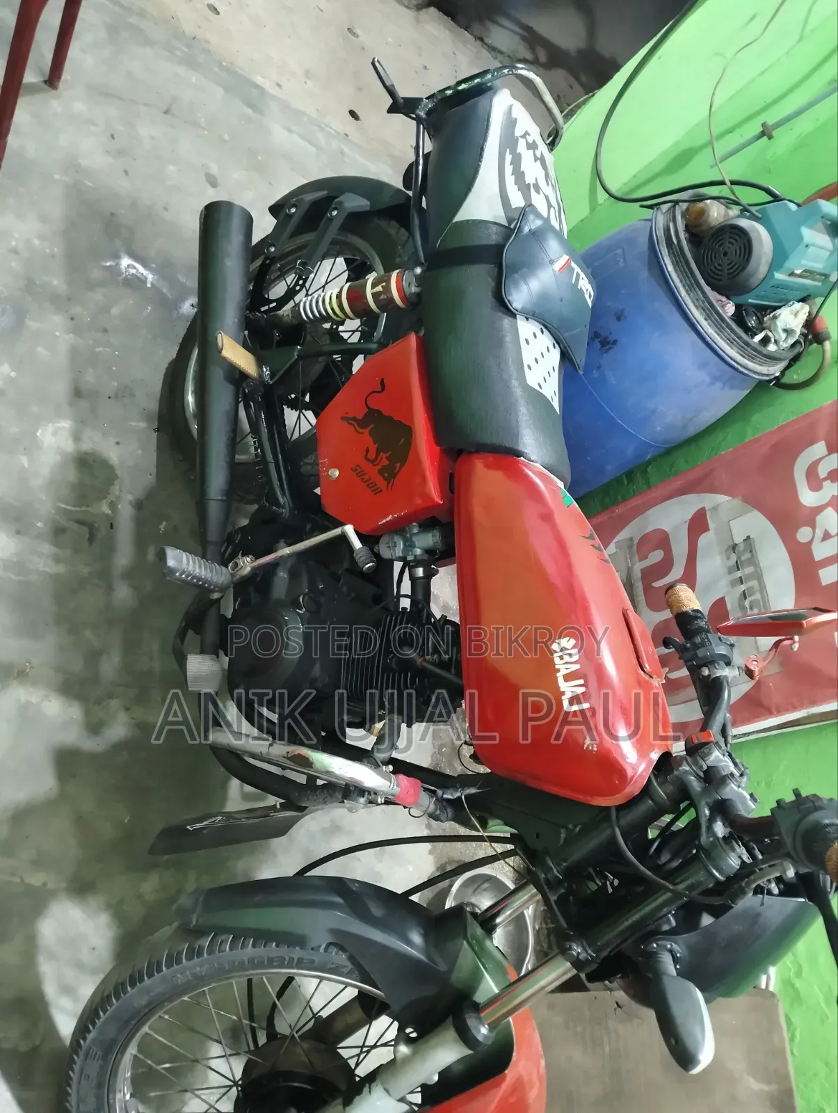 Bajaj Boxer 100 2009 Red