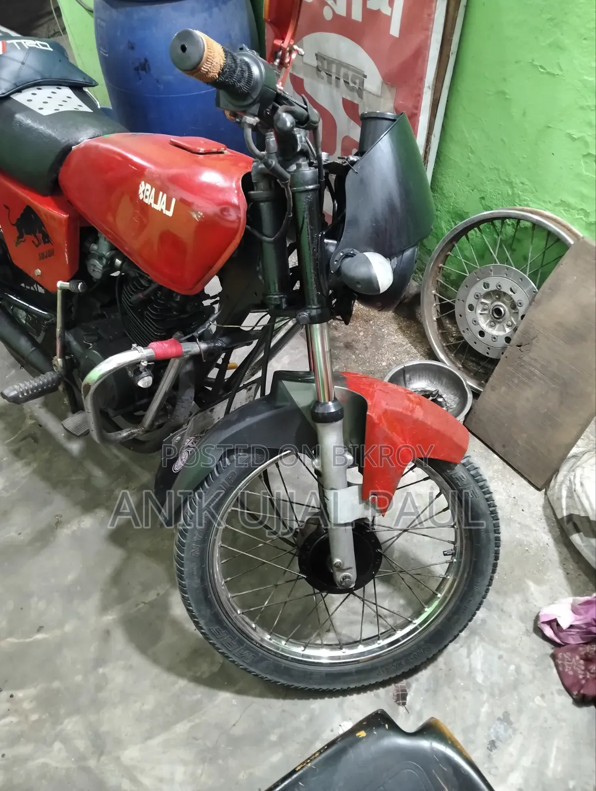 Bajaj Boxer 100 2009 Red