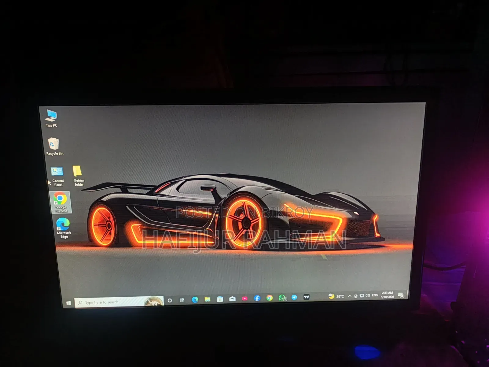 Desktop Computer i-Life Zed PC 8GB Intel Core i3 SSD 128GB