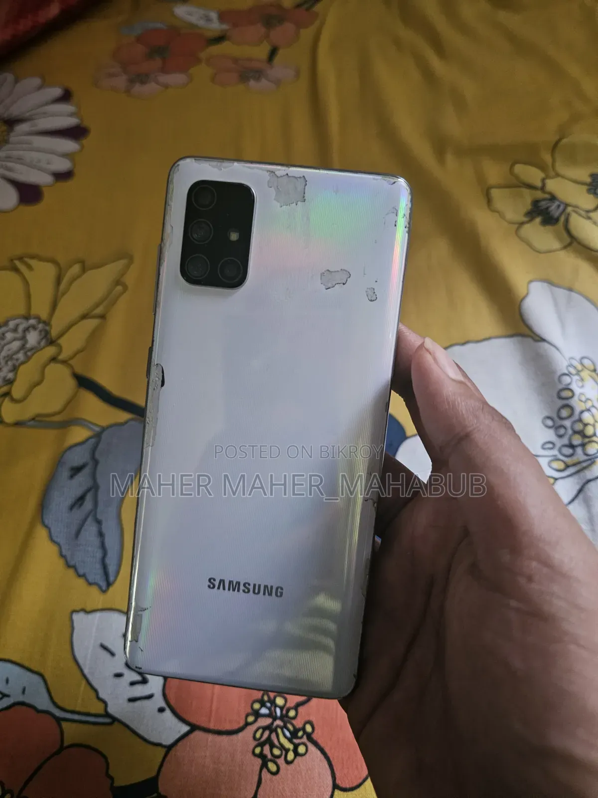Samsung Galaxy A71 128 GB White