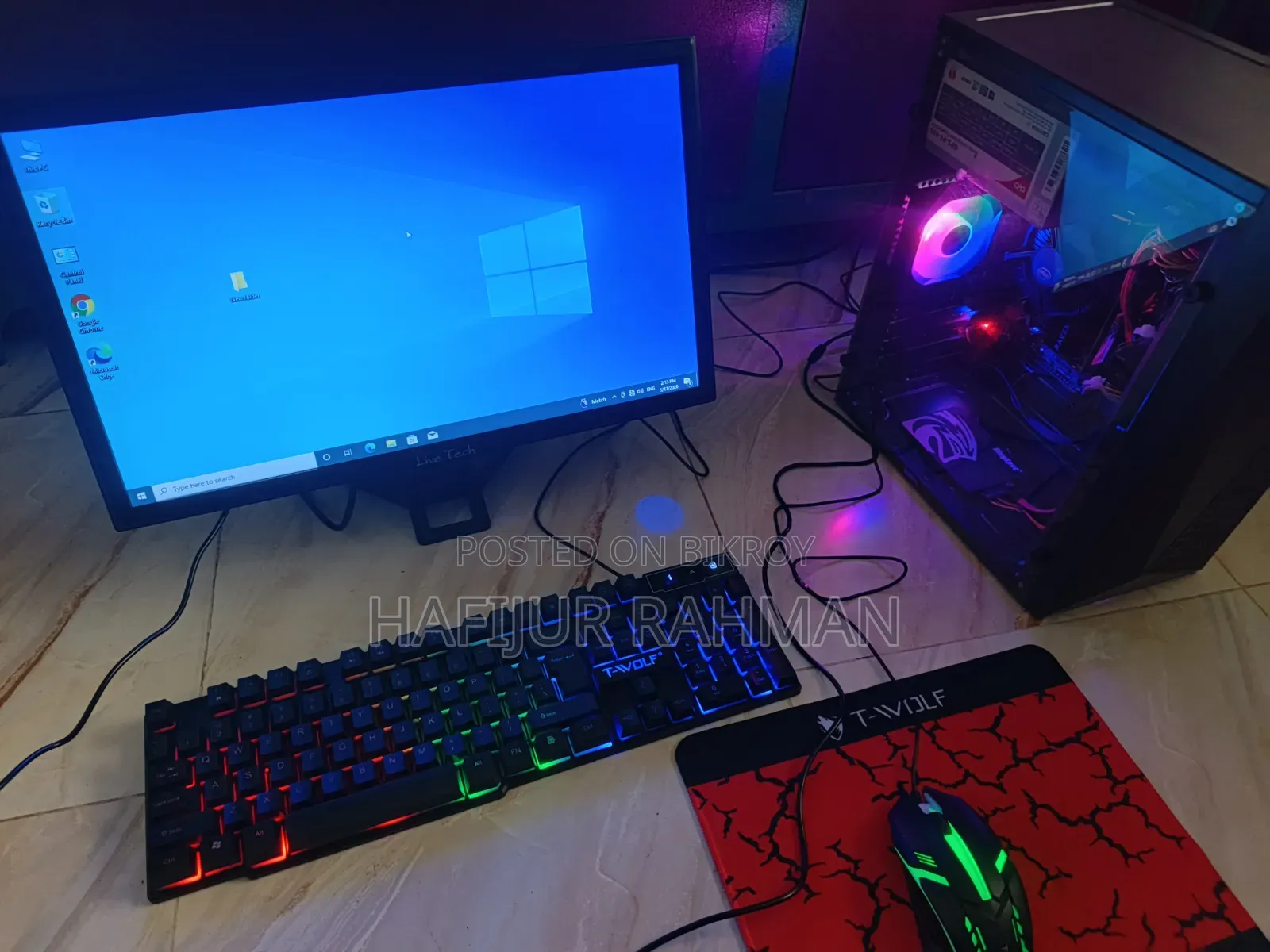 Desktop Computer i-Life Zed PC 8GB Intel Core i3 SSD 128GB