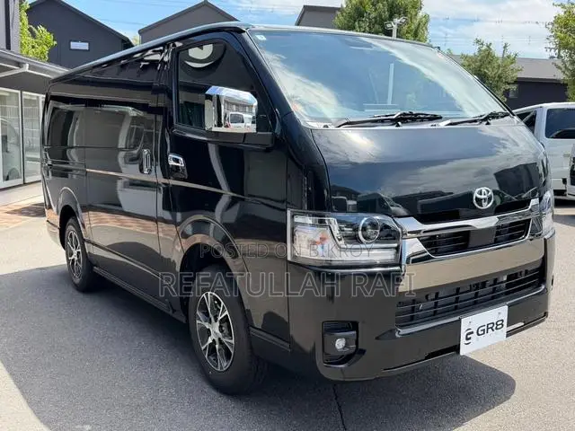 New Toyota HiAce 2021 Black
