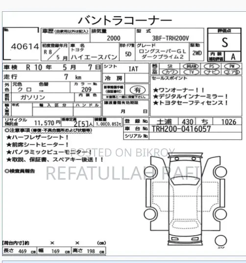 New Toyota HiAce 2021 Black