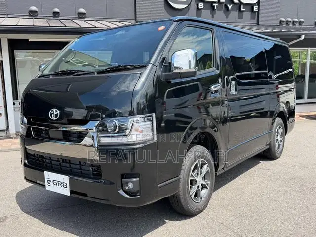 New Toyota HiAce 2021 Black