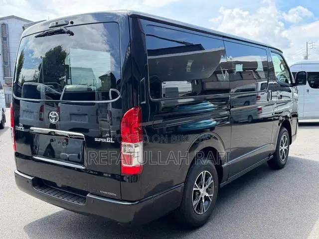 New Toyota HiAce 2021 Black