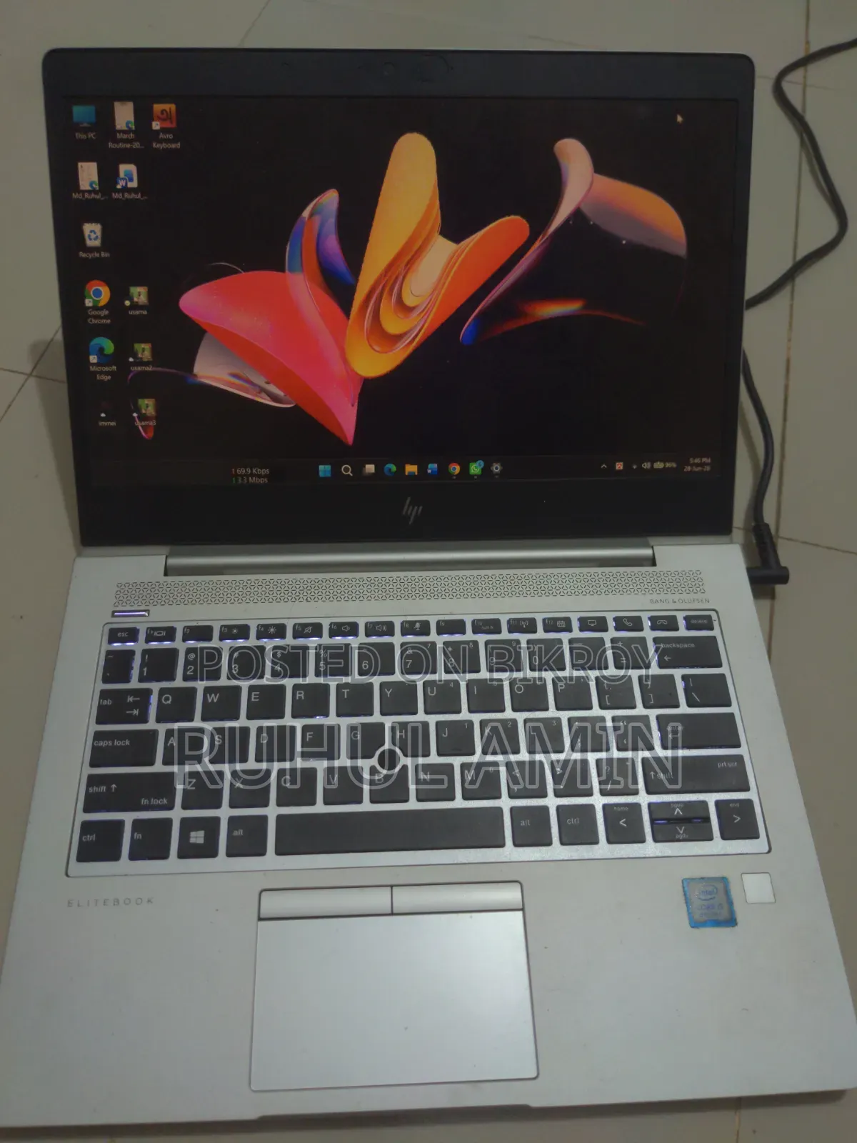 Laptop HP EliteBook 840 G6 12GB Intel Core i5 SSD 250GB