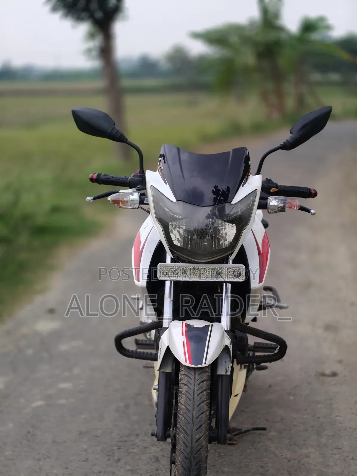 TVS Apache RTR 160 2V 2015 White
