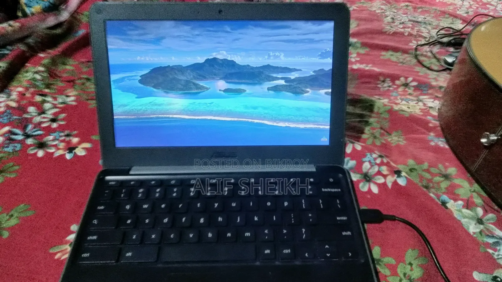 Laptop Asus Chromebook C202SA 4GB Intel Celeron HDD+SSD 16 GB