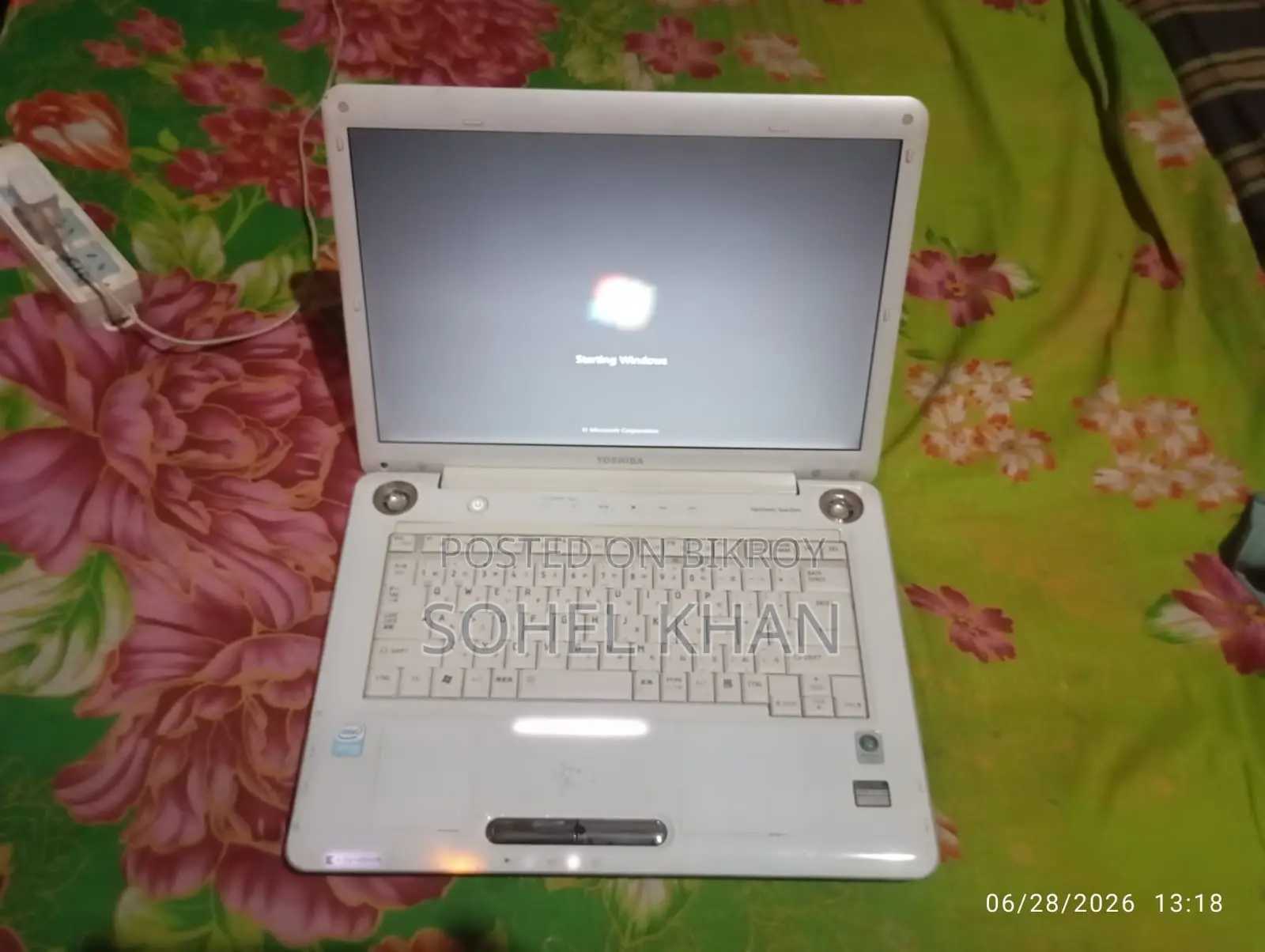 Laptop Toshiba Satellite A350 2GB Intel Celeron HDD 160GB