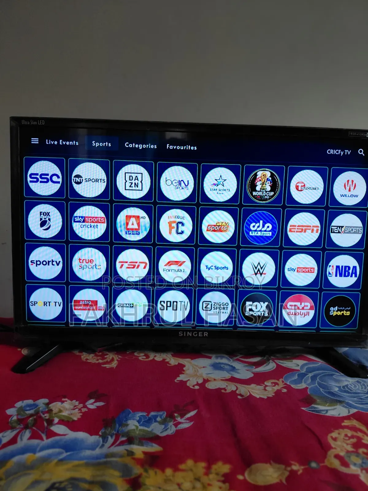 Singer 24" Led Tv With Android Tv Box