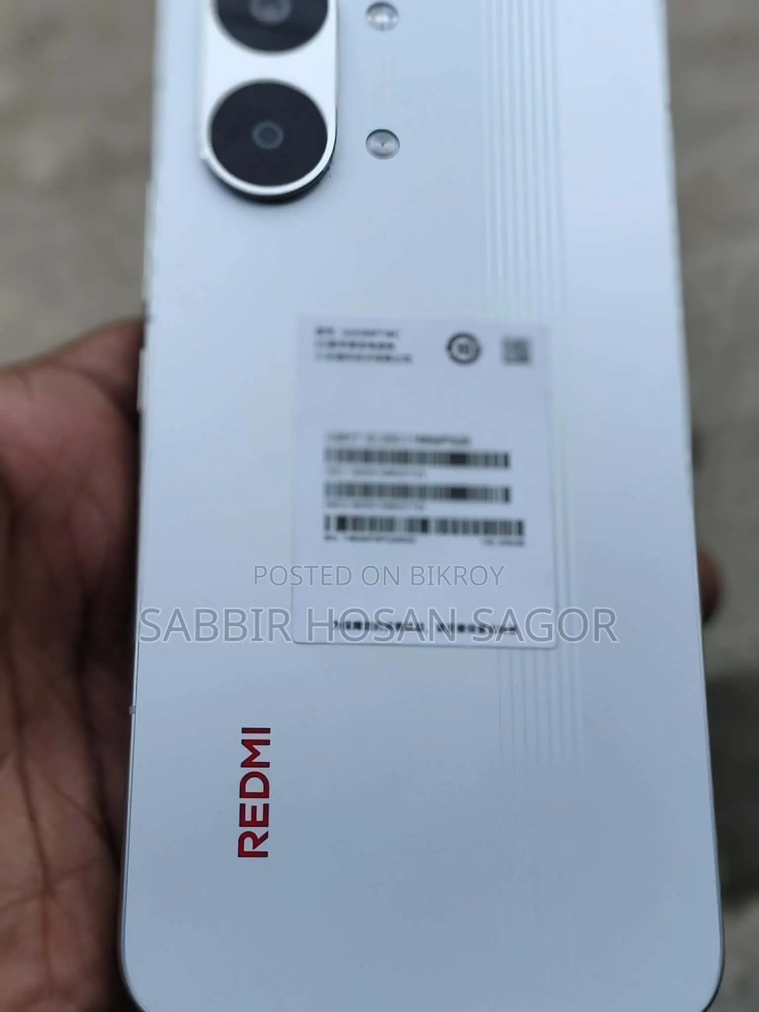 Xiaomi Redmi Turbo 5 Max 256 GB White