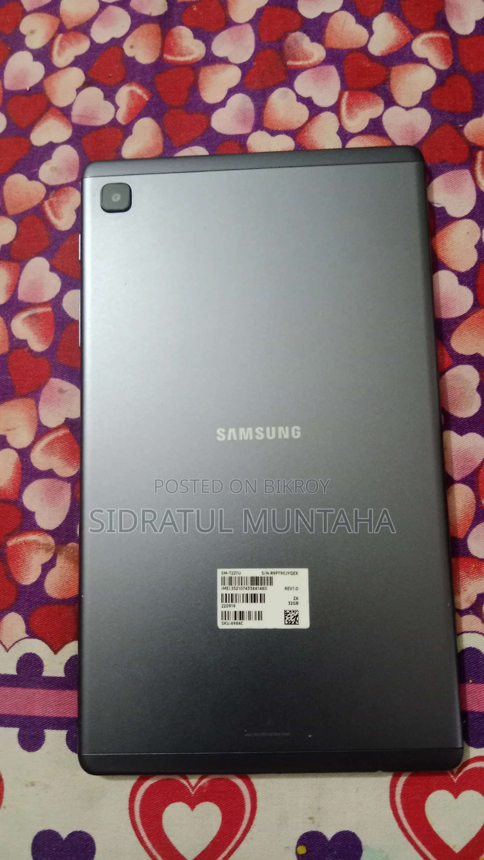 Samsung Galaxy Tab A7 Lite 32 GB Gray