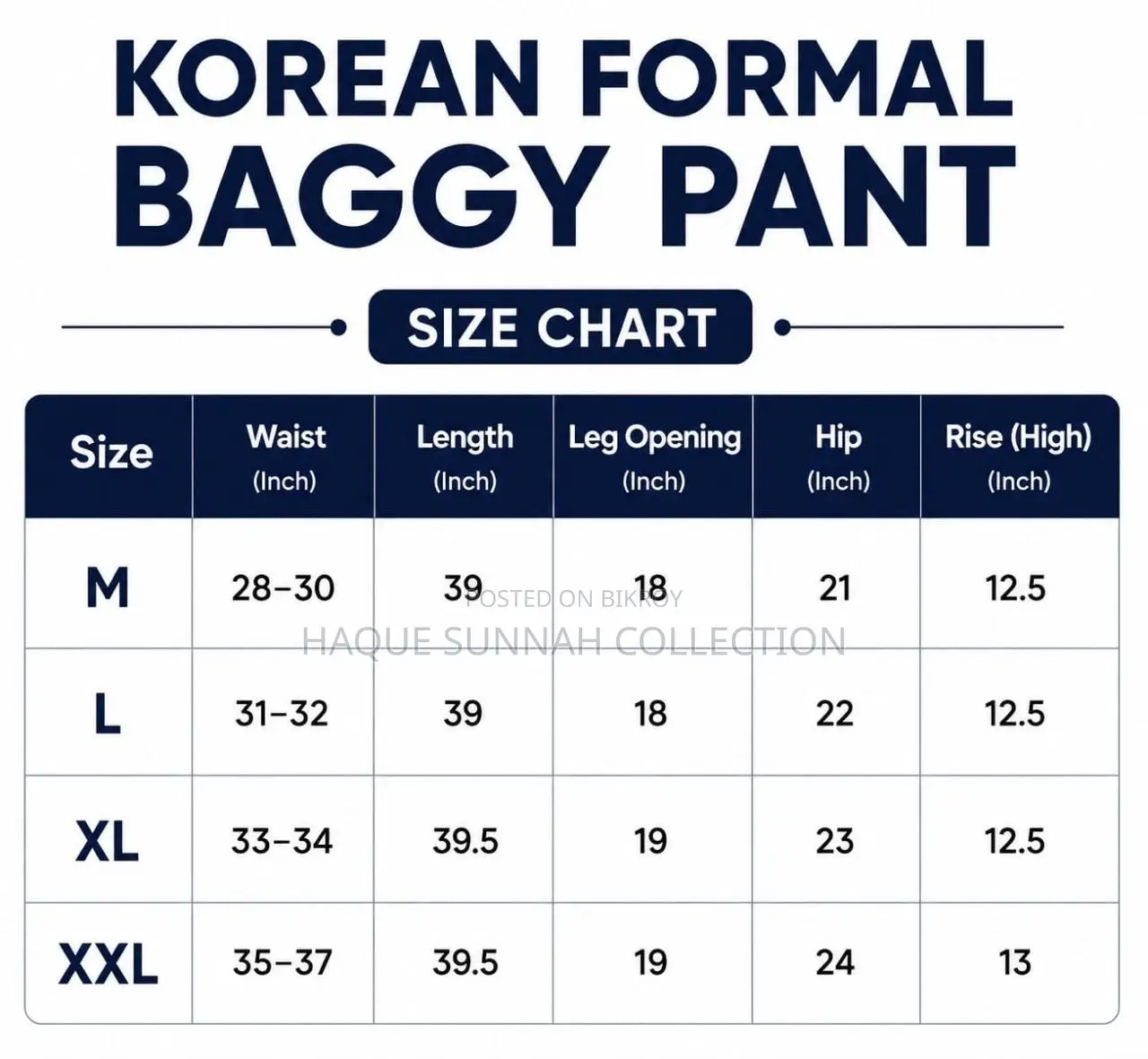 Korean Baggy Pants for Men
