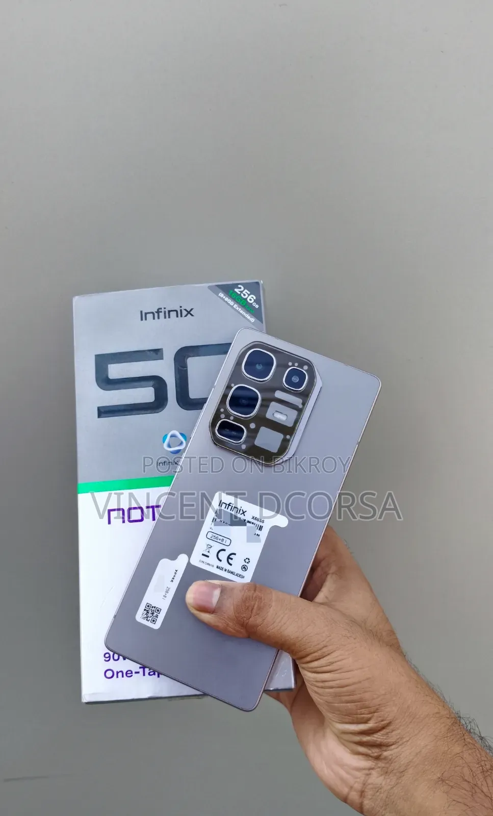 New Infinix Note 50 Pro 256 GB Gold