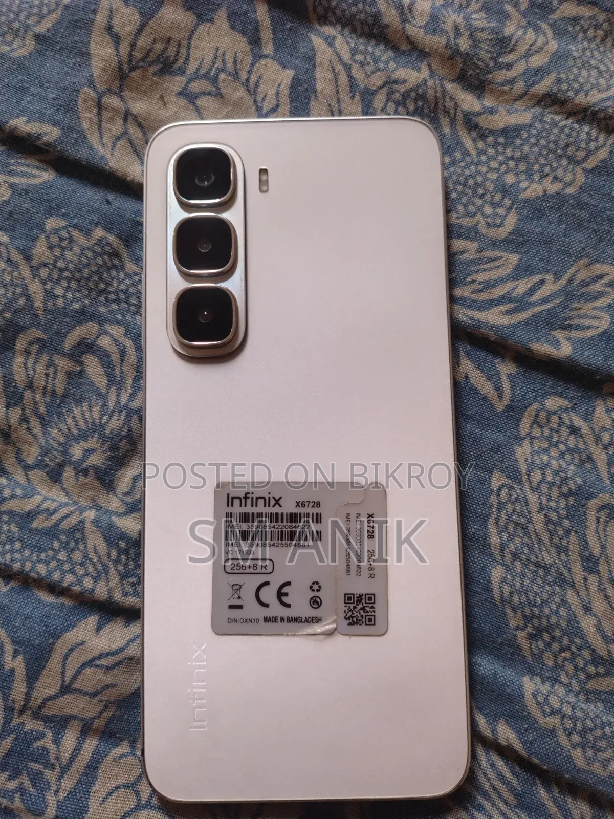 Infinix Hot 60i 256 GB Silver