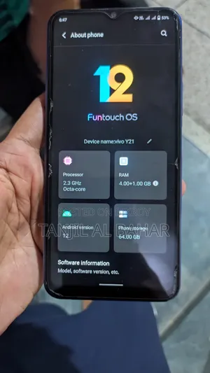 Vivo Y21 64 GB Blue