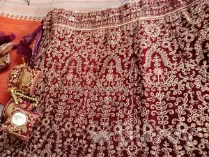 Assalamu Alaikum. I have worn this lehenga only once.