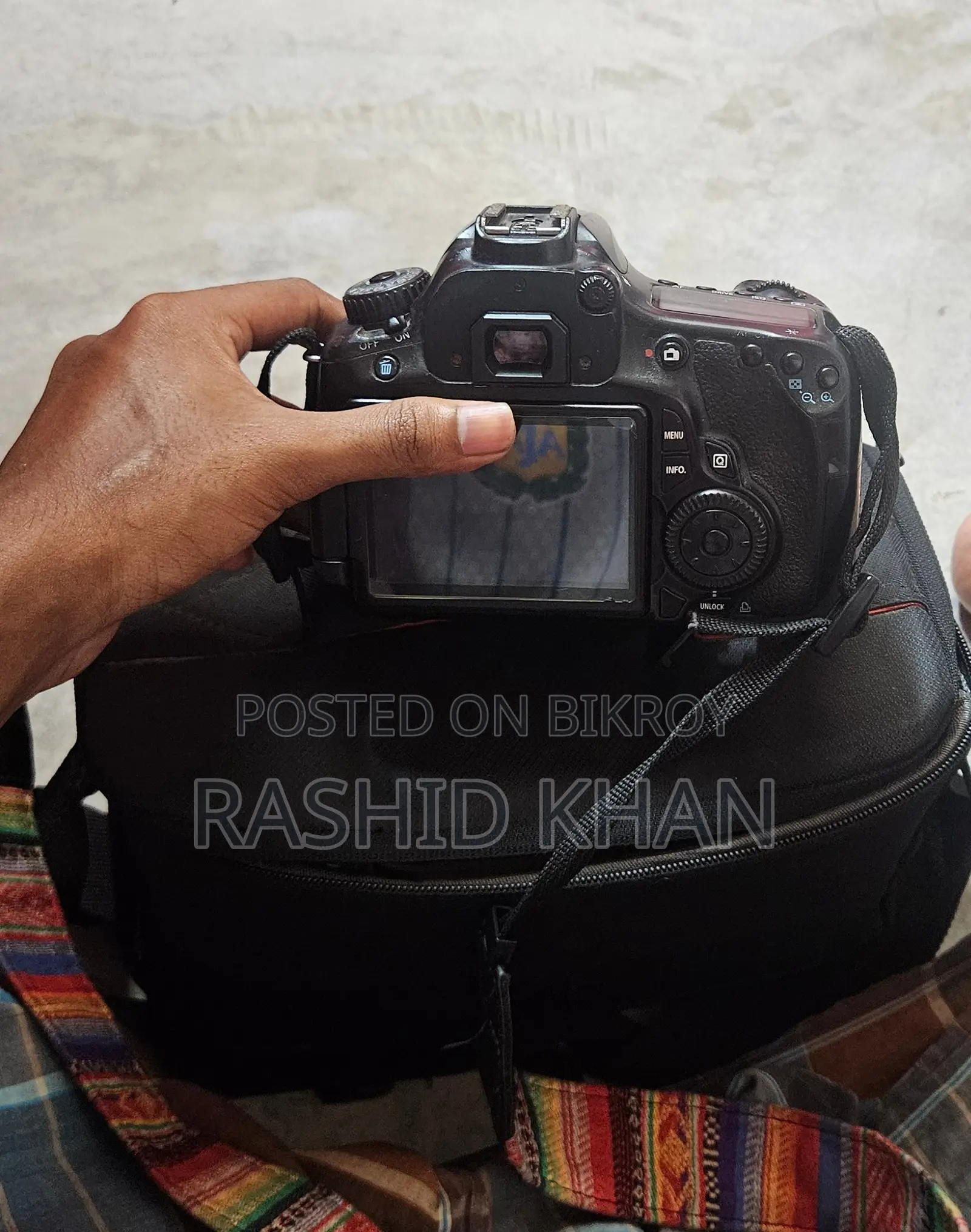 ক্যানন ইওএস ৬০ডি ডিএসএলআর ক্যামেরা ১৮-৫৫মিমি লেন্স সহ