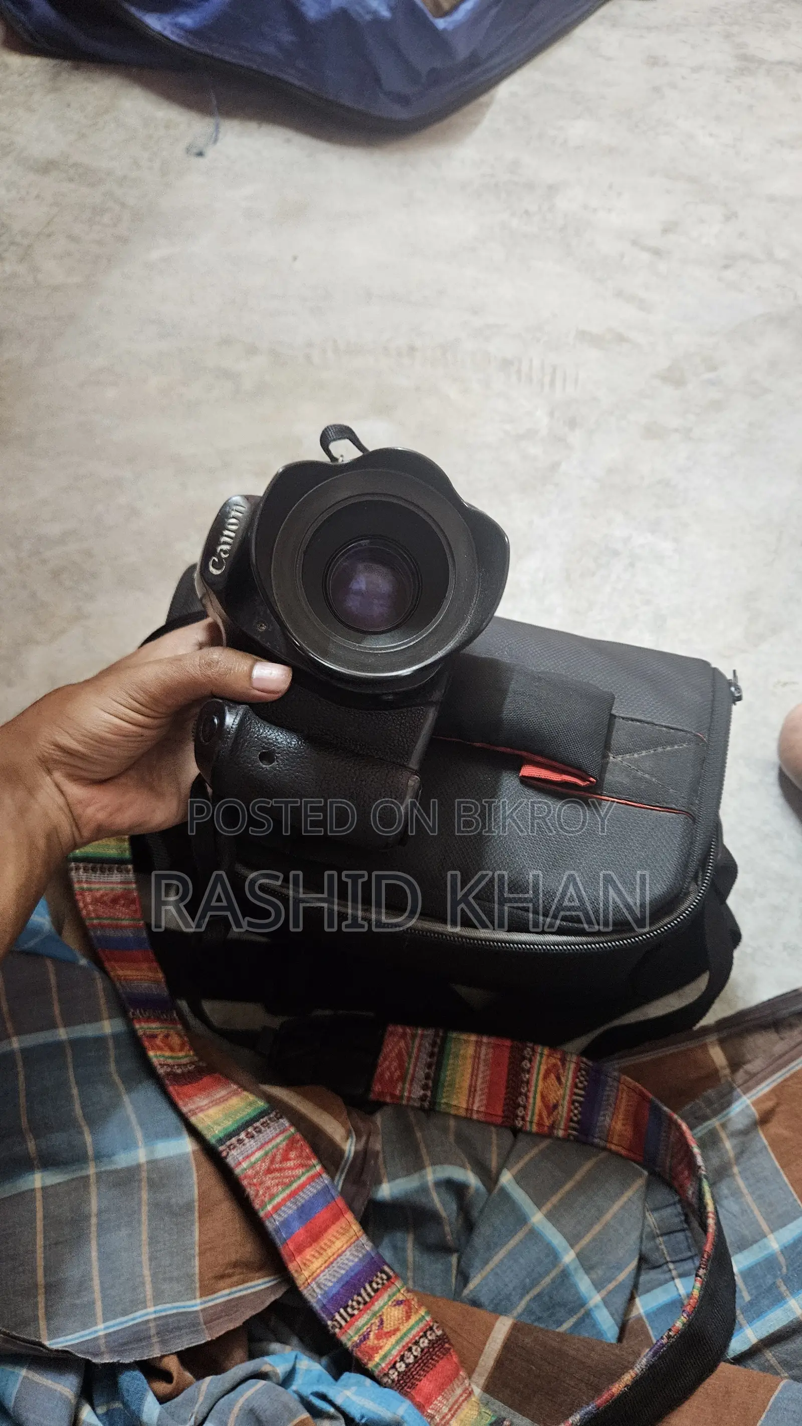 ক্যানন ইওএস ৬০ডি ডিএসএলআর ক্যামেরা ১৮-৫৫মিমি লেন্স সহ