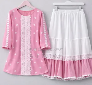 Trendy Ladies Tops and Skirt Set