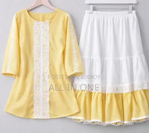 Trendy Ladies Tops and Skirt Set