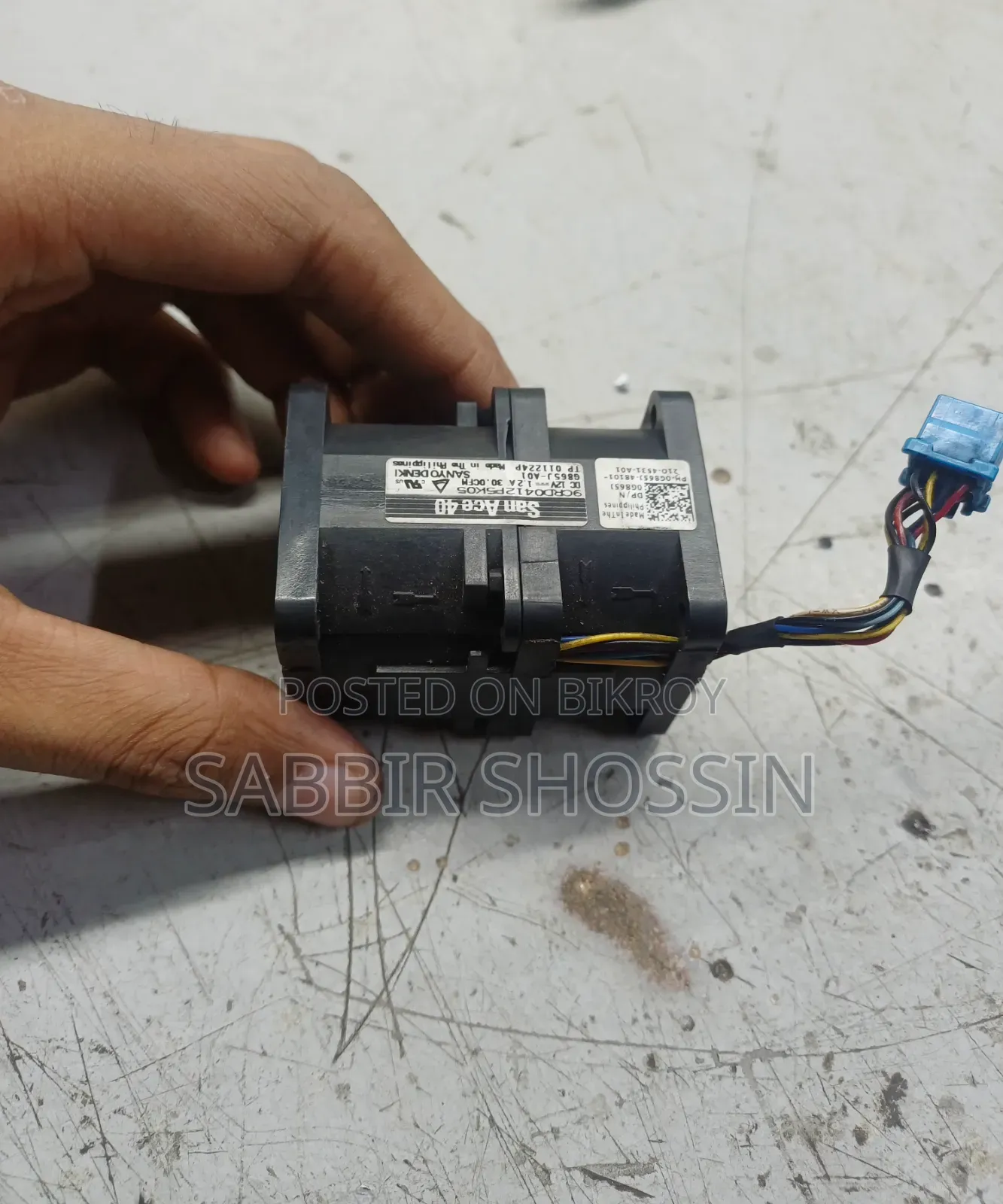 Server Cooling Fan Cpu Fan Dual Motor