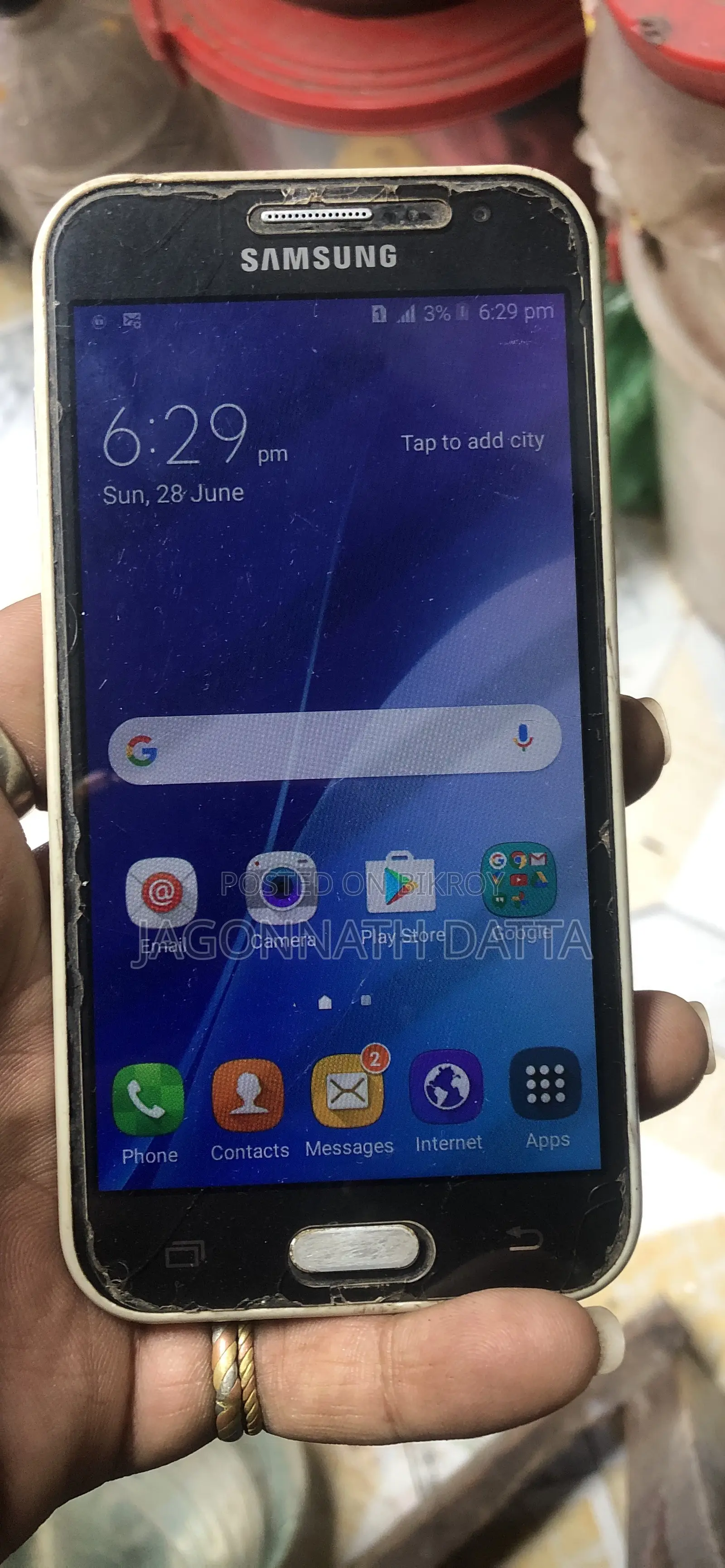 Samsung Galaxy J2 8 GB Green