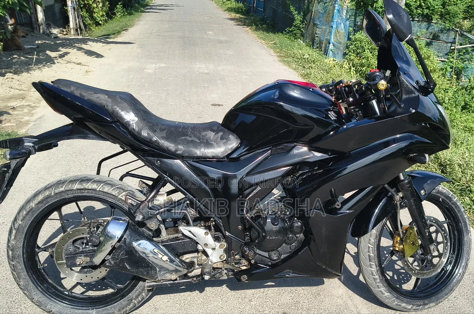 New Suzuki Gixxer Monotone 2018 Black