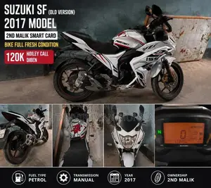 Suzuki Gixxer SF 2017 White