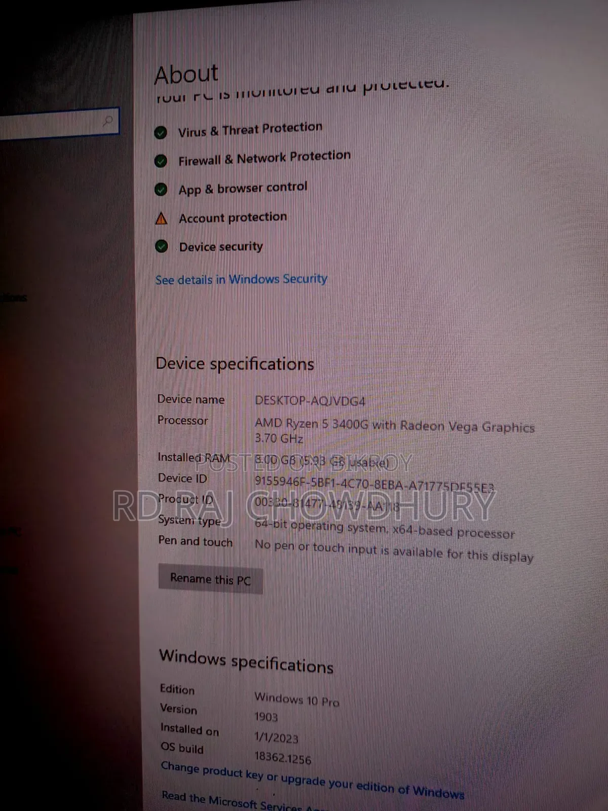 Desktop Computer 8GB SSD 32GB