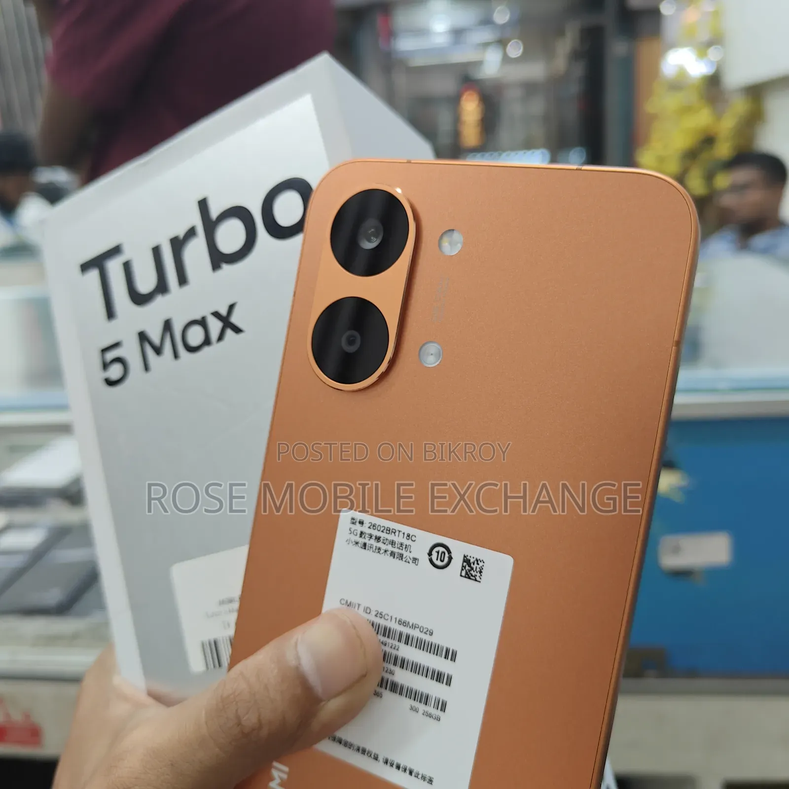 Xiaomi Redmi Turbo 5 Max 256 GB Orange