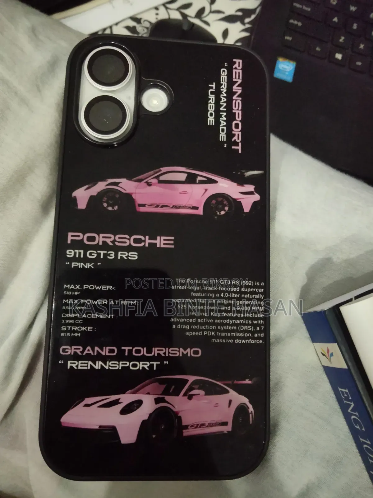 Porsche 911 Phone Case For iPhone 17