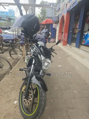 নতুন Suzuki Gixxer Monotone ২০২৫ ব্ল্যাক