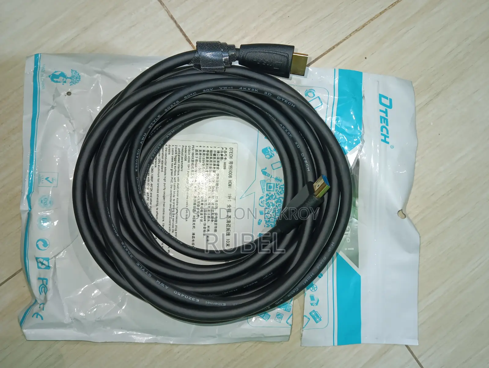 Dtech DT-H008 10 Meter HDMI to HDMI Cable