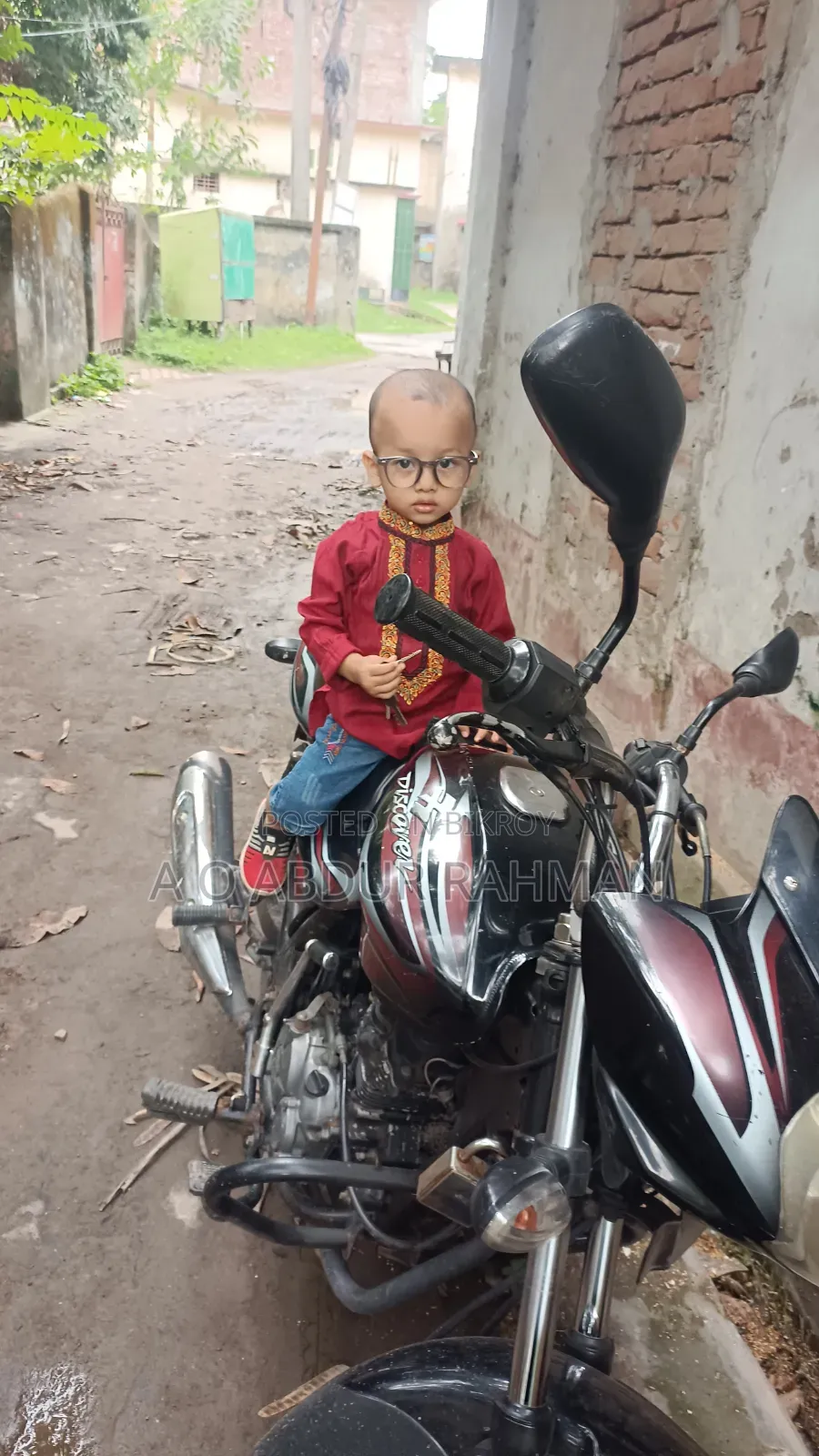 Bajaj Discover 100 2014 Black