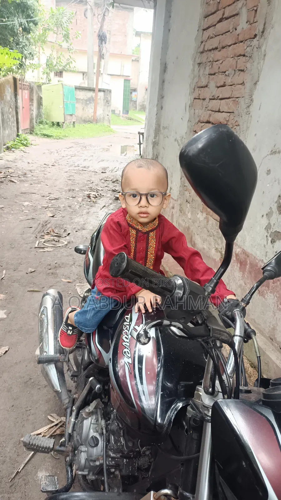 Bajaj Discover 100 2014 Black