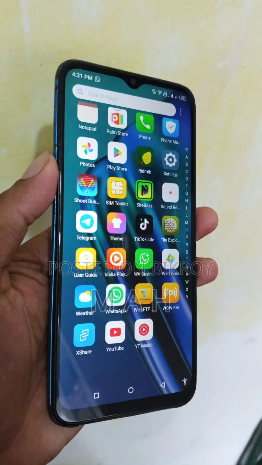 Itel Vision 1 Pro 32 GB Blue