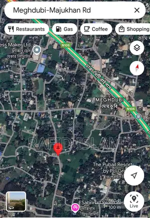 Pubail, Meghdubi, Tongi Mirer Bazar 40 feet road