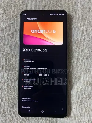 iQOO Z10x 128 GB Gray