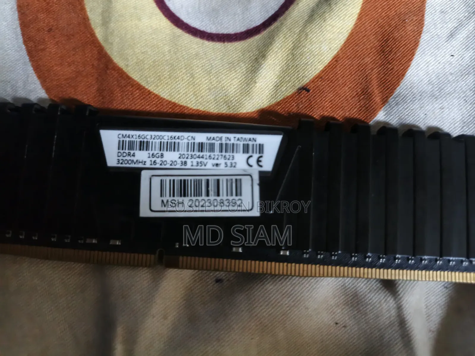 Corsair Vengeance LPX 16GB DDR4 RAM 3200MHz