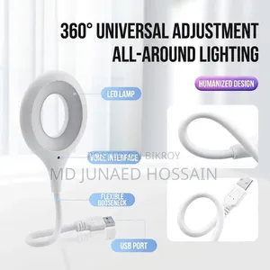 Hands-Free Voice-Controlled Usb Lamp