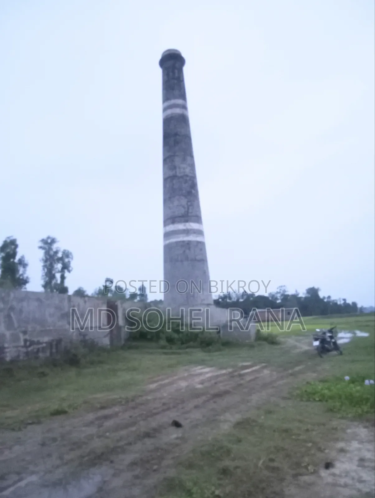 চিমনিসহ ইটভাটা ভাড়া দেওয়া হবে