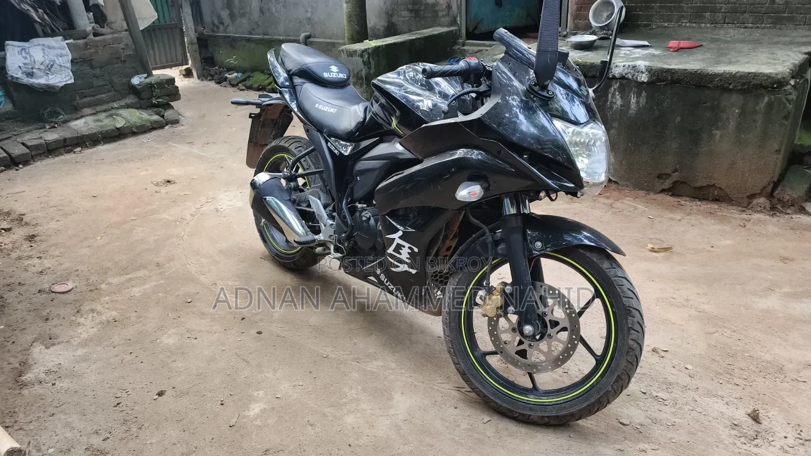 Suzuki Gixxer Monotone 2025 Black