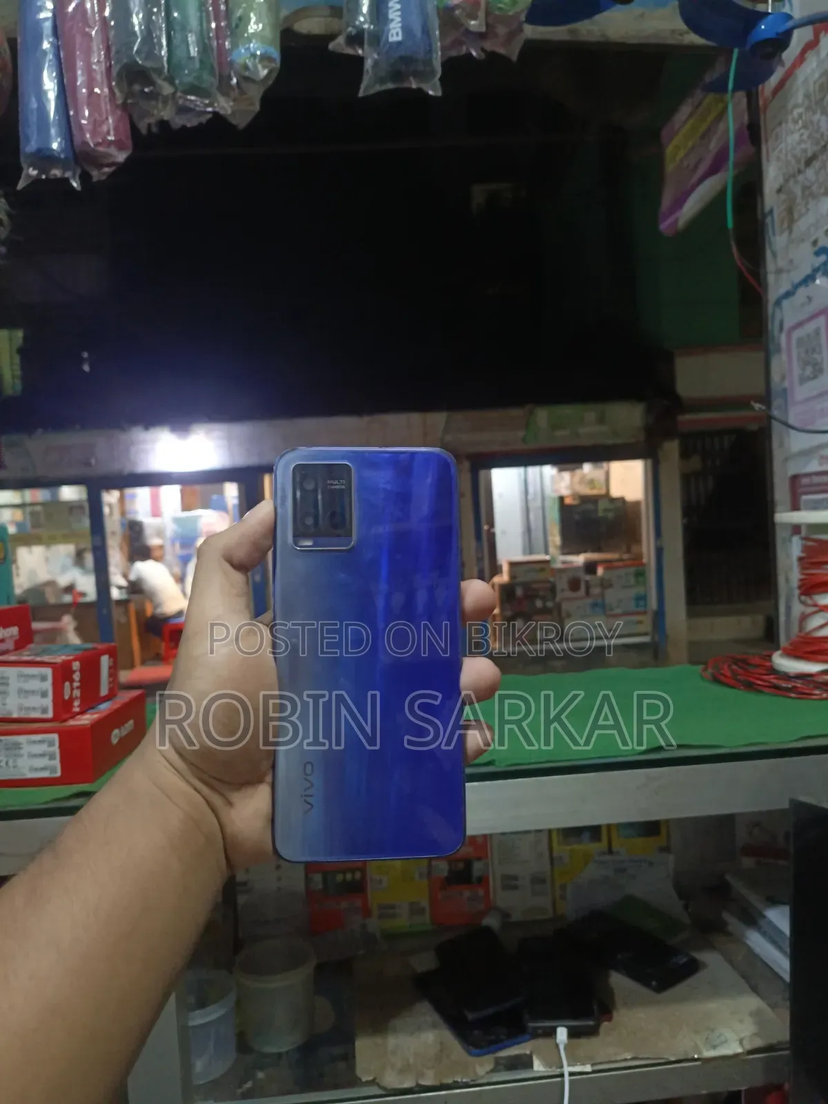 Vivo Y21 64 GB Blue