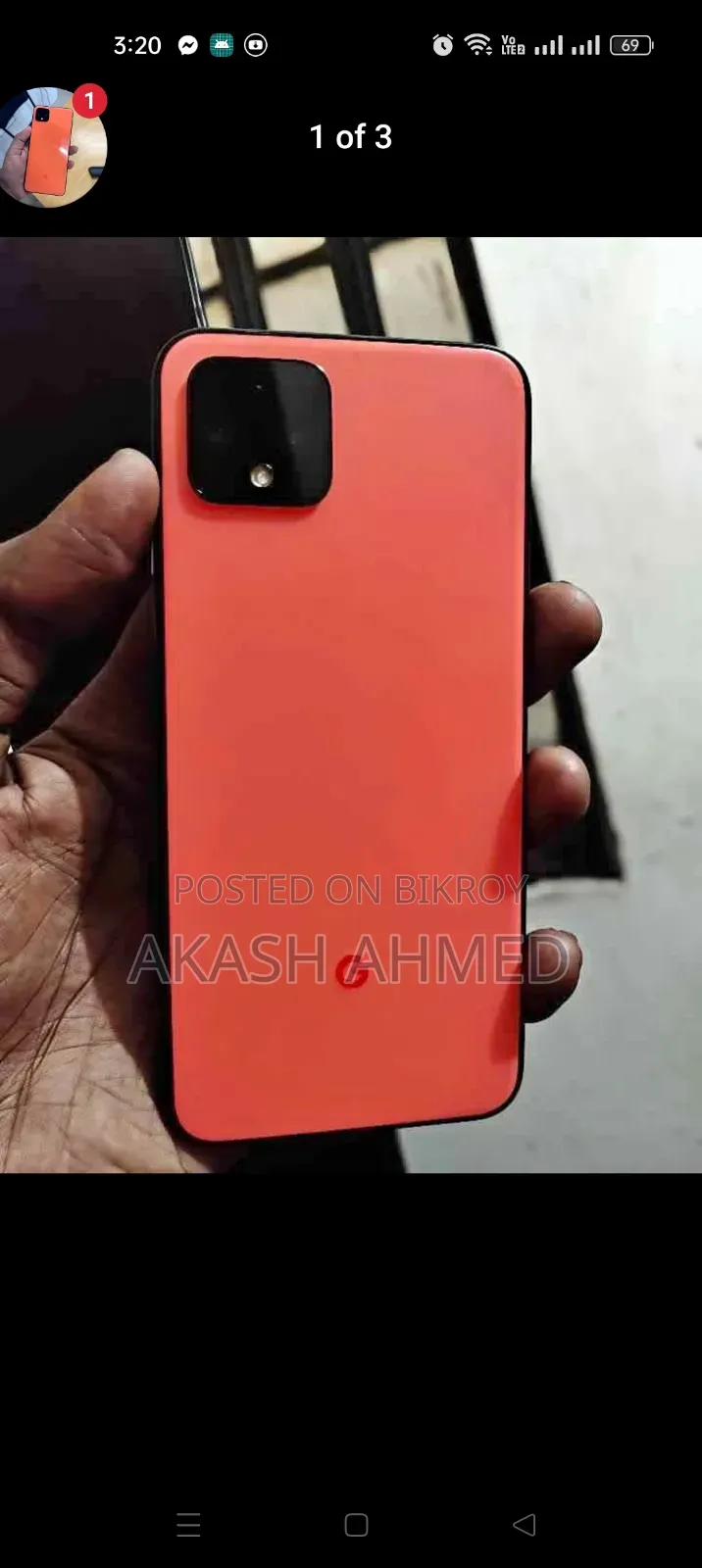 Google Pixel 4 64 GB Orange