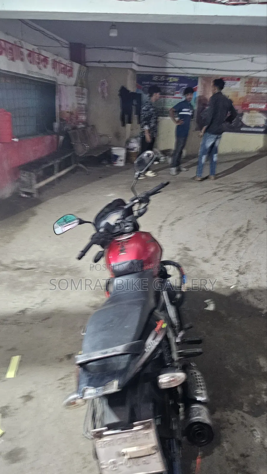 বাজাজ পালসার ১৫০ ২০১২ লাল